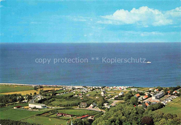 Schoenhagen Brodersby Ostseebad Fliegeraufnahme Internationale Bildungs und Bege