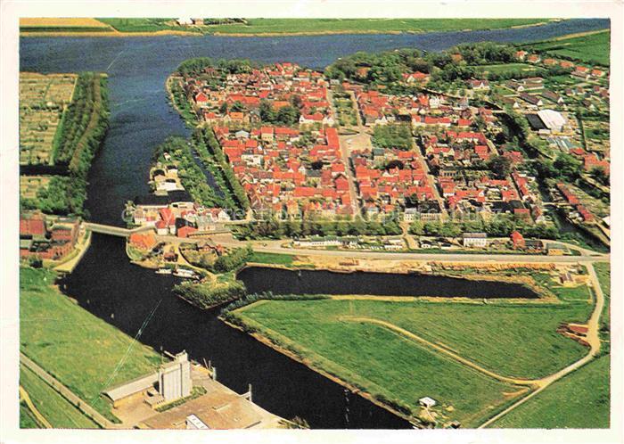 Friedrichstadt Eider Fliegeraufnahme