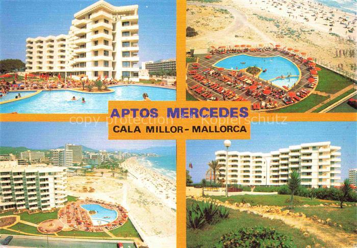 CALA MILLOR Mallorca ES Apartamentos Mercedes Pools