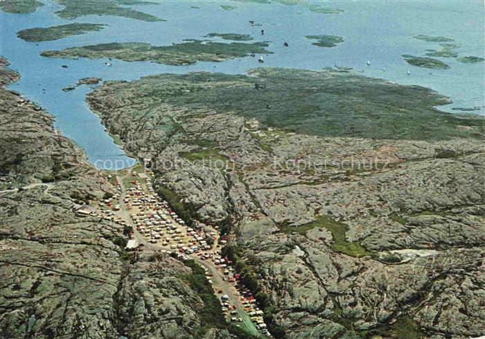 Kungshamn Sweden Solviks Camping Fliegeraufnahme