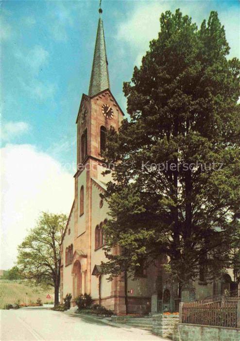 Sasbachwalden Achern Ortenaukreis BW Kath Pfarrkirche Hl Dreifaltigkeit