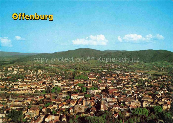 OFFENBURG Offenbourg Fliegeraufnahme