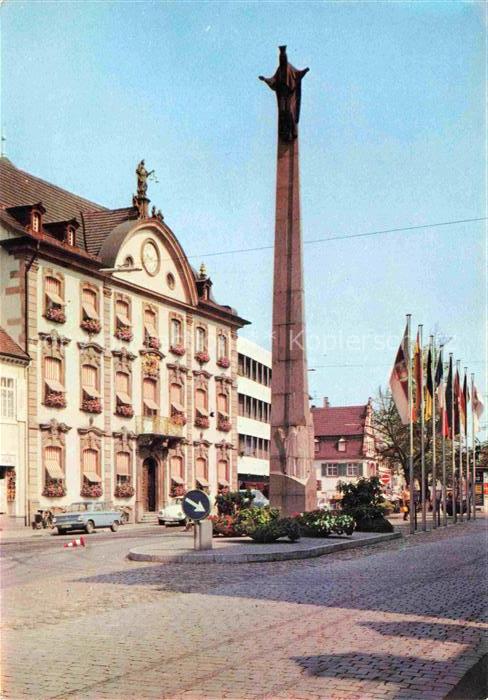 OFFENBURG Offenbourg Ursula Saeule Rathaus