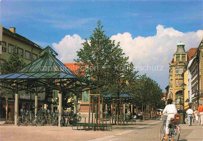 OFFENBURG Offenbourg Fussgaengerzone Pavillon