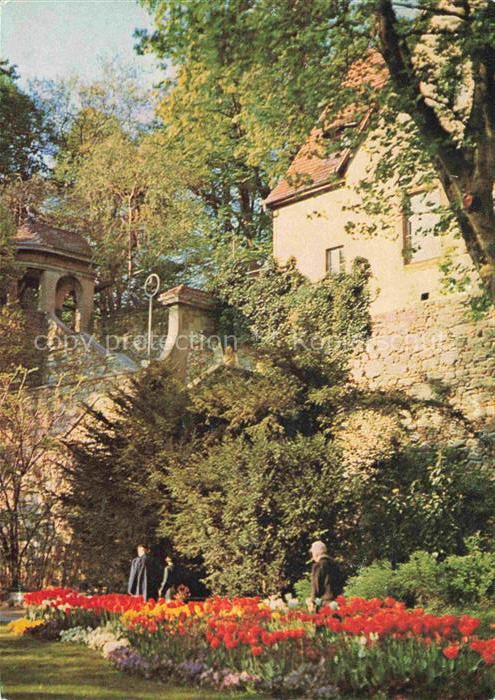 OFFENBURG Offenbourg Zwingeranlagen mit Stadtmauer und Wenk Treppe