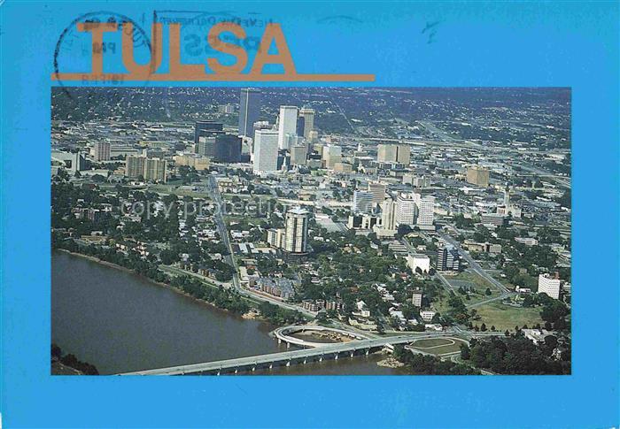 Tulsa Oklahoma USA Aerial view