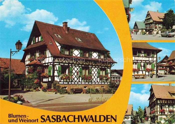 Sasbachwalden Achern Ortenaukreis BW Fachwerkhaus Ortsmotive