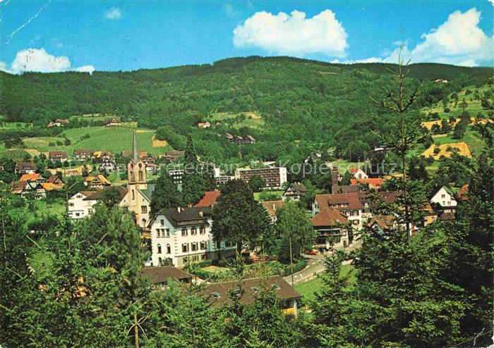 Sasbachwalden Achern Ortenaukreis BW Panorama
