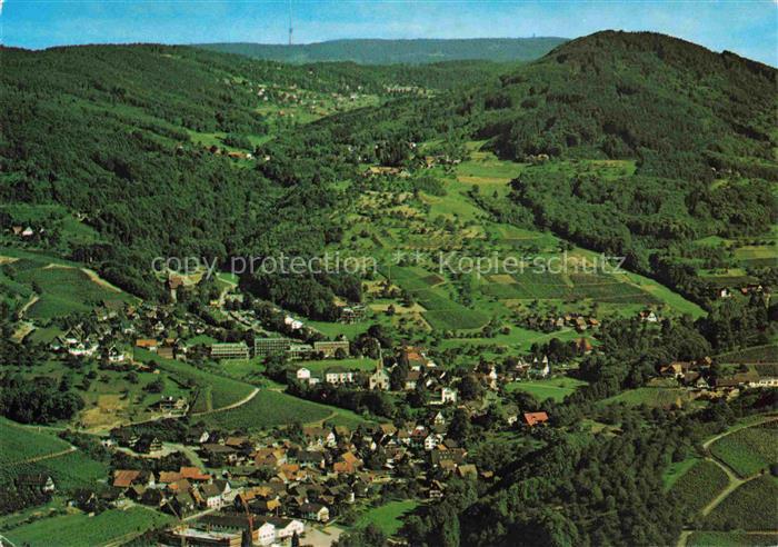 Sasbachwalden Achern Ortenaukreis BW Fliegeraufnahme