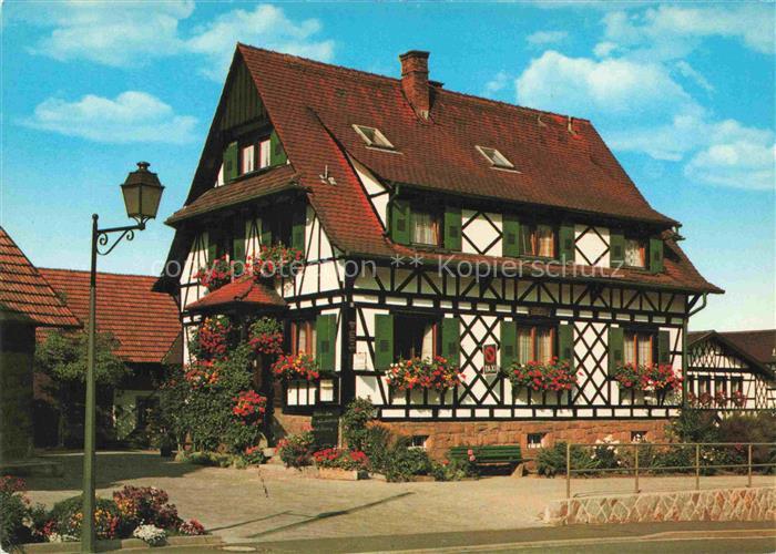 Sasbachwalden Achern Ortenaukreis BW Haus Fischer Unterdorf