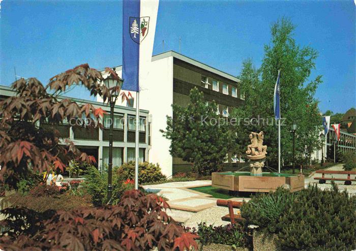 Sasbachwalden Achern Ortenaukreis BW Kurkliniken Dr Wagner Speisesaal