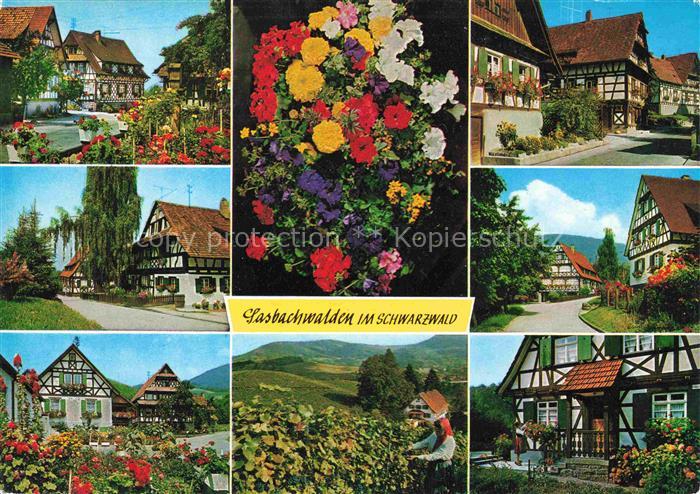 Sasbachwalden Achern Ortenaukreis BW Ortsmotive Panorama
