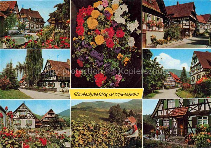 Sasbachwalden Achern Ortenaukreis BW Ortsmotive Panorama
