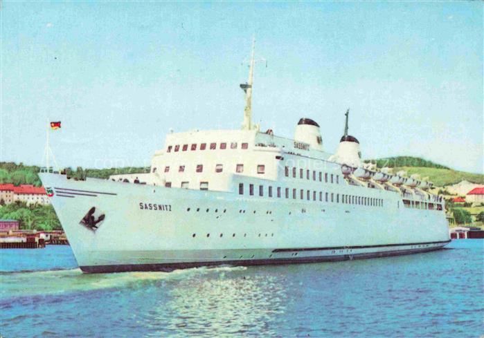 Faehre Ferry Bac Traghetto-- Sassnitz Rostock