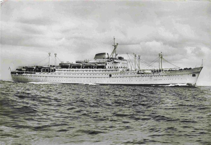 Dampfer Oceanliner MN Australia Oceania Neptunia Lloyd Tristino