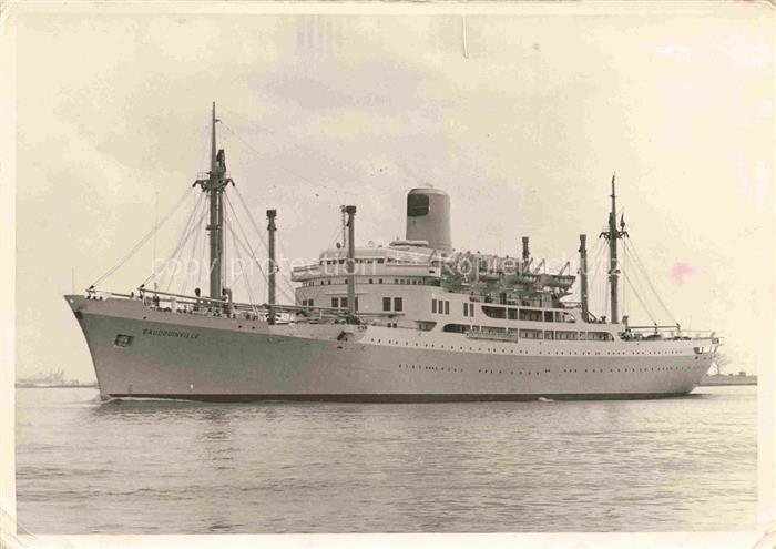 Dampfer Oceanliner ss Baudouinville Anvers