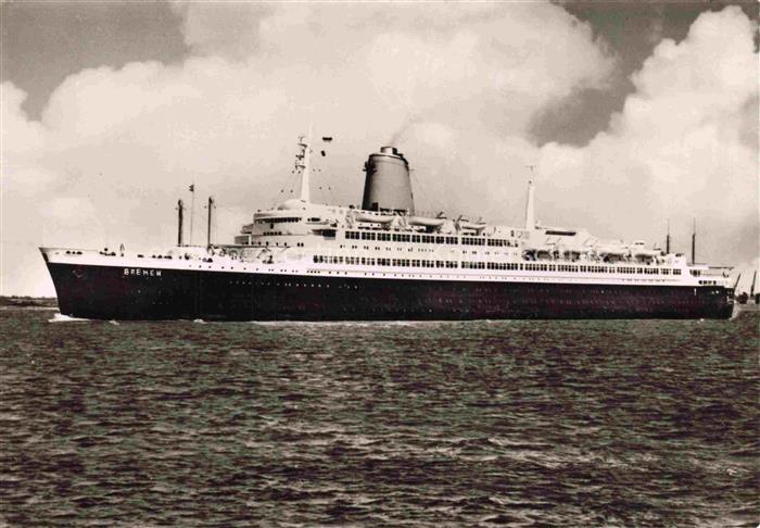 Dampfer Oceanliner TS Bremen Vierschrauben