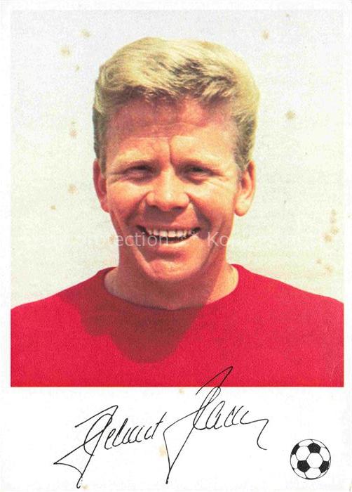 Fussball Soccer Football-- Helmut Haller AC Bologna Autogramm