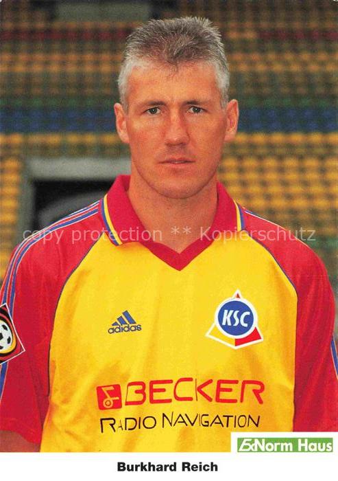 Fussball Soccer Football-- Burkhard Reich KSC