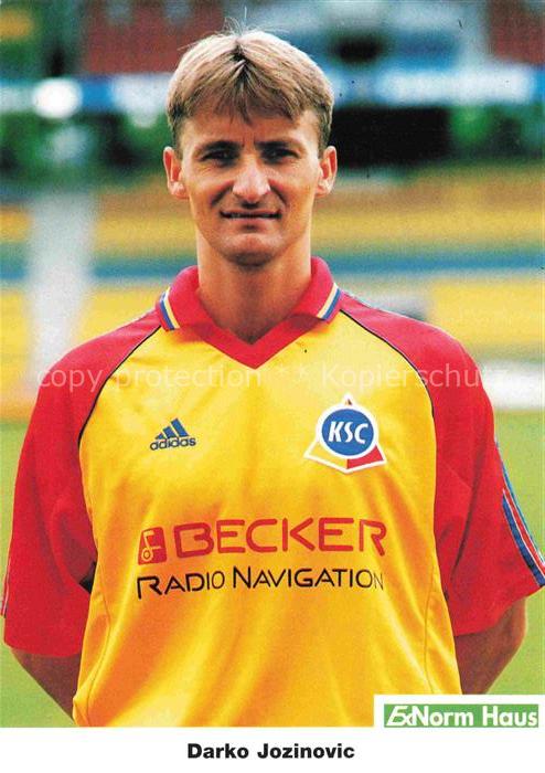 Fussball Soccer Football-- Darko Jozinovic KSC