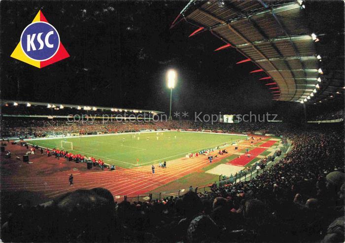 Fussball Soccer Football-- KSC Karlsruhe Stadion