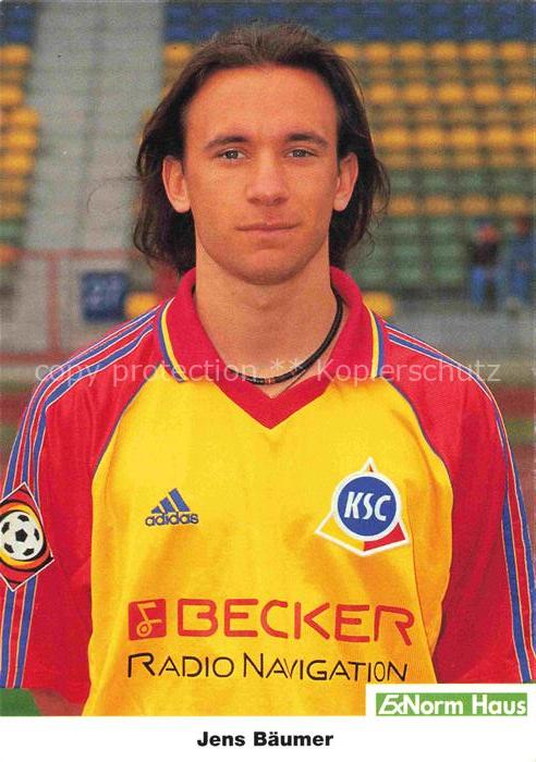 Fussball Soccer Football-- Jens Baeumer KSC