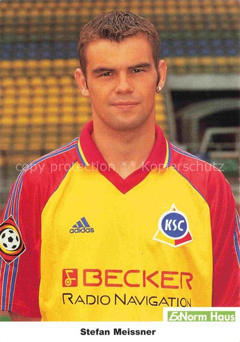 Fussball Soccer Football-- Stefan Meissner KSC
