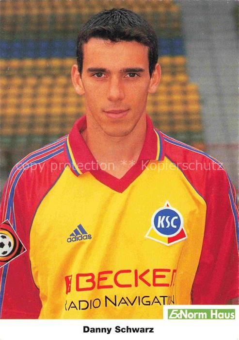 Fussball Soccer Football-- Danny Schwarz KSC