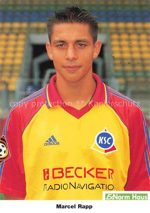 Fussball Soccer Football-- Marcel Rapp KSC