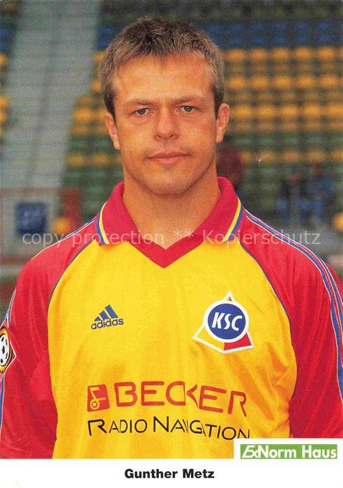 Fussball Soccer Football-- Gunther Metz KSC