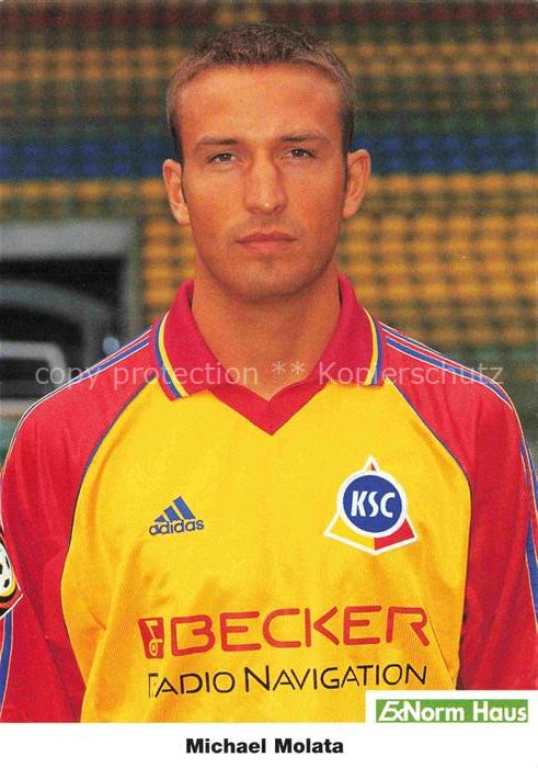 Fussball Soccer Football-- Michael Molata KSC