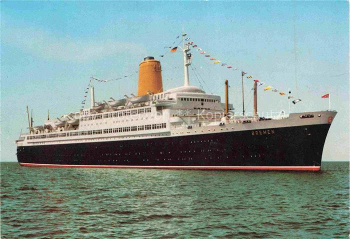 Dampfer Oceanliner TS Bremen 32335 BRT Norddeutsche Lloyd Bremen