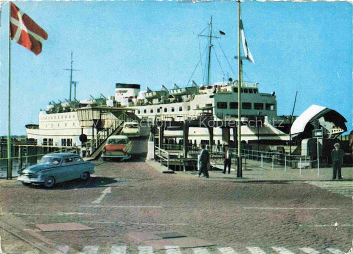 Faehre Ferry Bac Traghetto-- Theodor Heuss Deutschland Daenemarkt