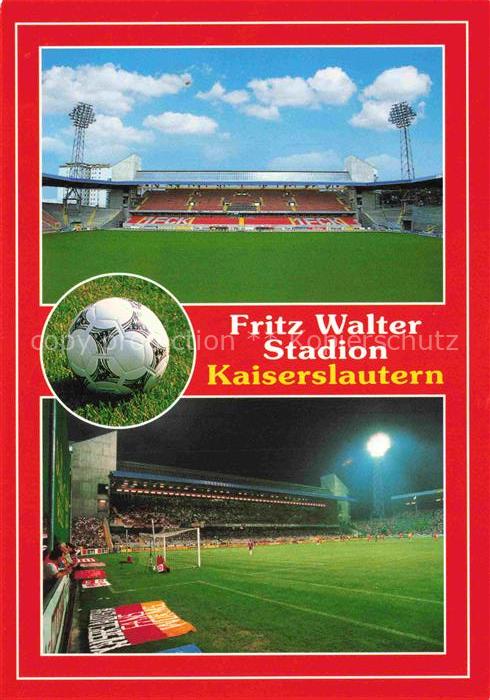 Stadion Stadium Estadio Fritz Walter Kaiserslautern