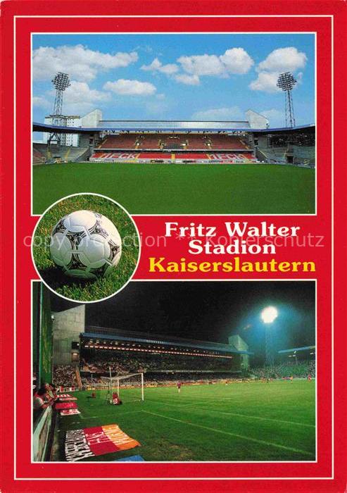 Stadion Stadium Estadio Fritz Walter Kaiserslautern