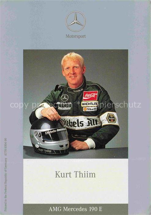 Autorennen Kurt Thiim AMG Mercedes 190 E