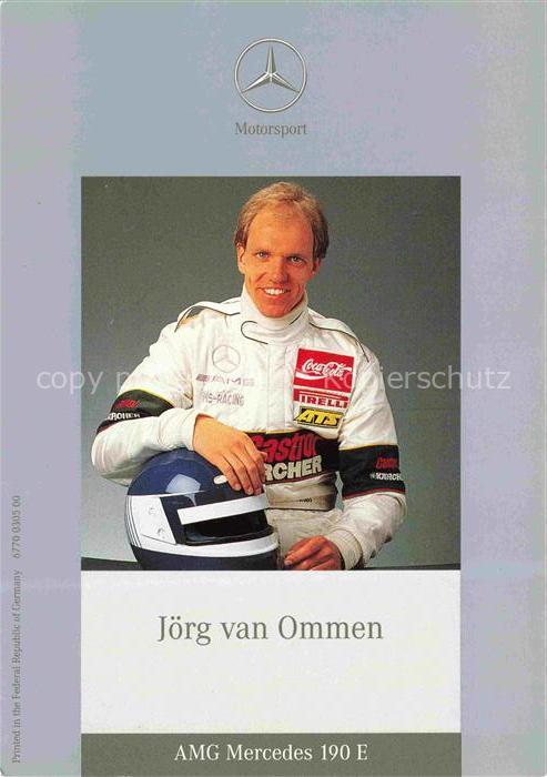Autorennen Joerg von Ommen AMG Mercedes 190 E