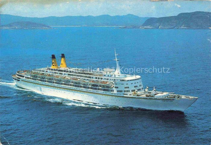 Dampfer Oceanliner TN Eugenio Costa