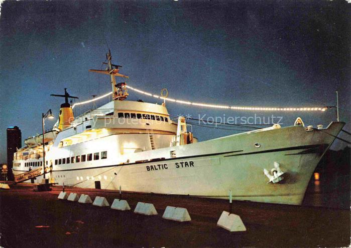 Schiffe Ships Navires MS Baltic Star 2855 BRT Travemuende Burgstaaken Neustadt