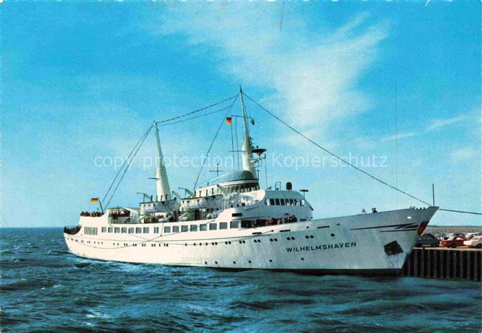 Schiffe Ships Navires Wilhelmahaven 1588 BRT