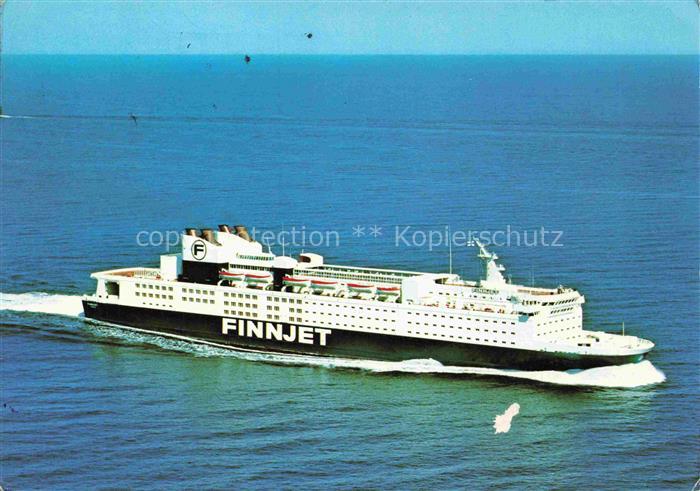 Faehre Ferry Bac Traghetto-- Finnjet 24600 BRT Travemuende Helsinki