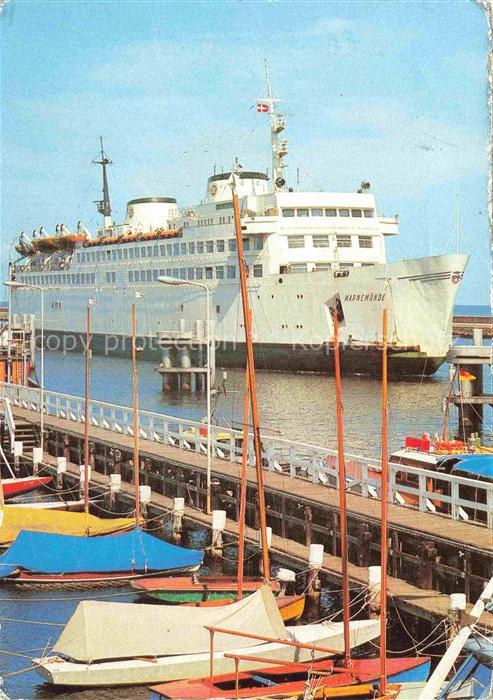Faehre Ferry Bac Traghetto-- Rostock Warnemuende