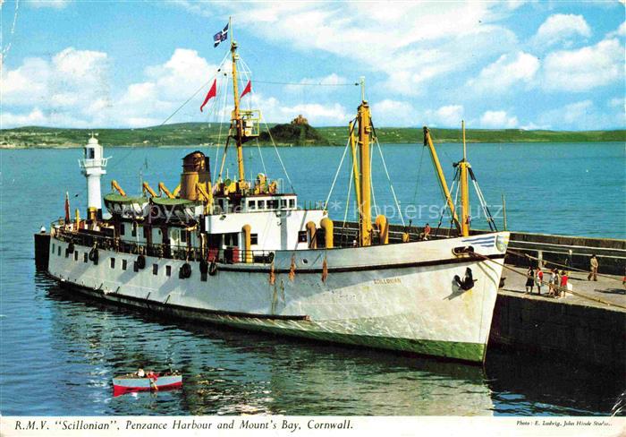 Schiffe Ships Navires RMV Scillonian