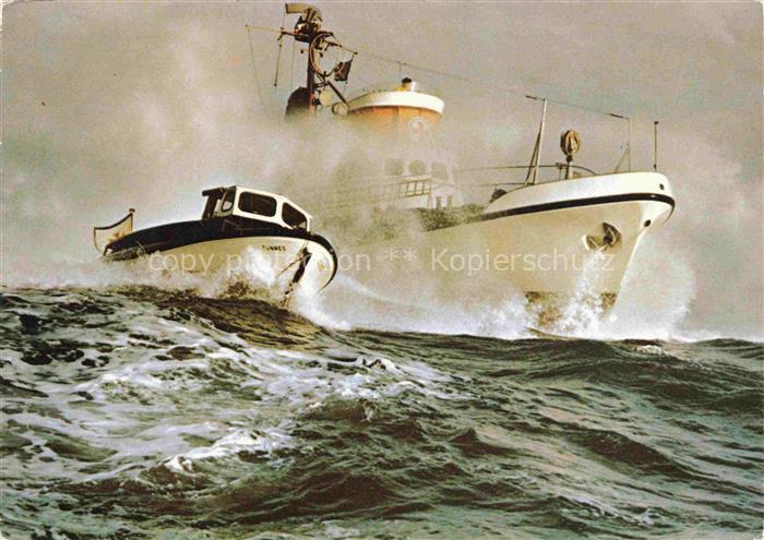 Boote Seenotkreuzer Tochterboot Rettung Schiffbruechiger