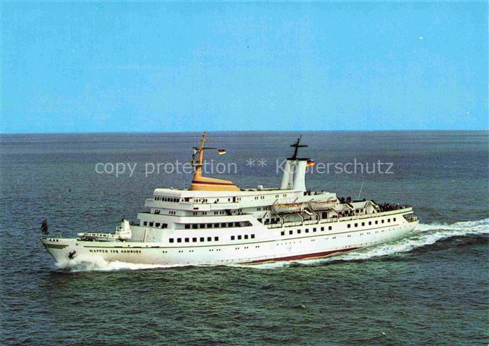 Schiffe Ships Navires MS Wappen von Bremen 4400 BRT