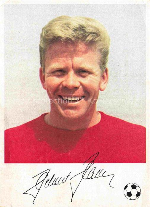 Fussball Soccer Football-- Helmut Haller AC Bologna Autogramm