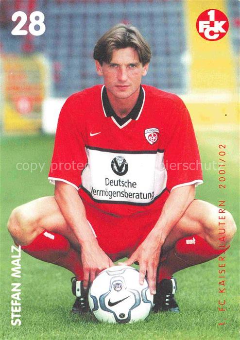 Fussball Soccer Football-- Stefan Malz FC Kaiserslautern