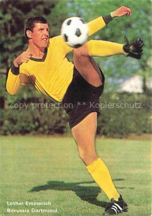 Fussball Soccer Football-- Lothar Emmerich Borussia Dortmund