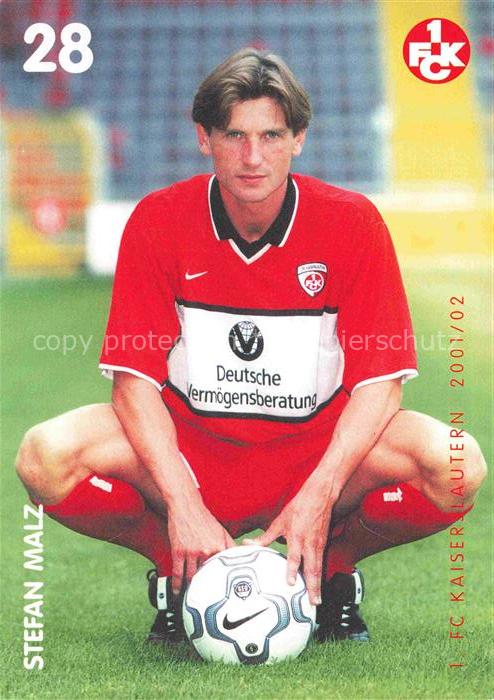 Fussball Soccer Football-- Stefan Malz FC Kaiserslautern