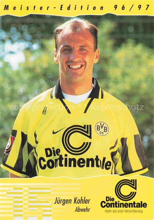 Fussball Soccer Football-- Juergen Kohler Abwehr BVB 09